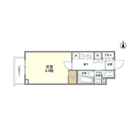 コンフォリア桜上水の物件間取画像